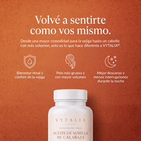VYTALIA® | Cápsulas blandas para vejiga, pelo y vitalidad 2